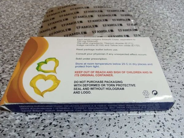 Efamole Sildenafil Dapoxetine Tablets