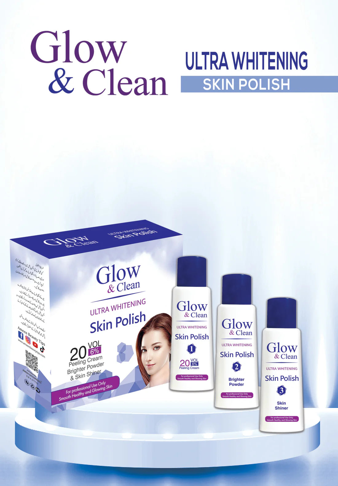 Ultra Whitening Skin Polish – Glow & Clean