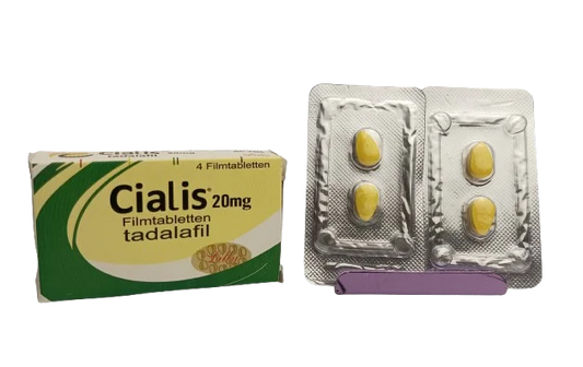 Cialis Tadalafil 20mg (2x2 tablets)