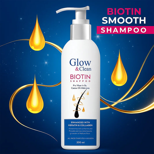 Biotin Shampoo By Glow & Clean