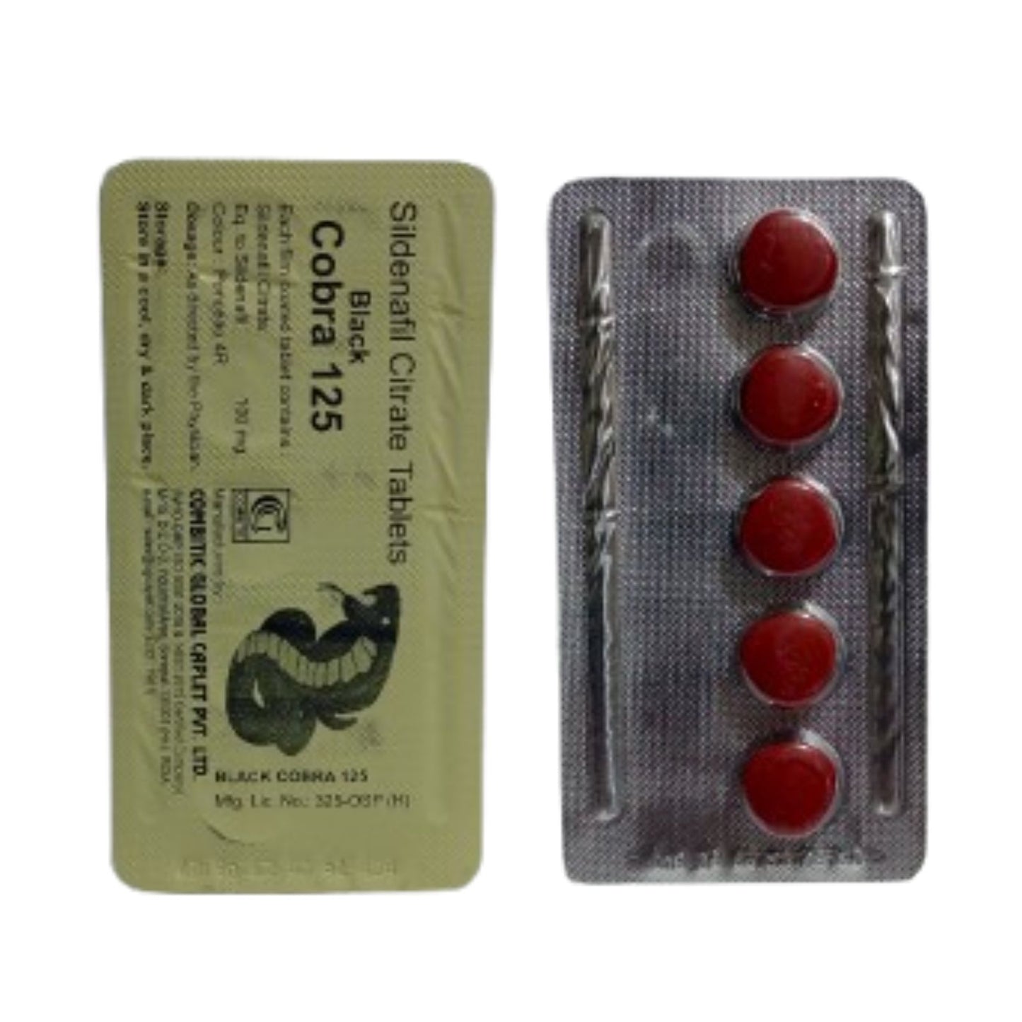 Cobra 125 Tablet for Timing and Hardness