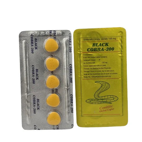 Black Cobra 200 Tablets