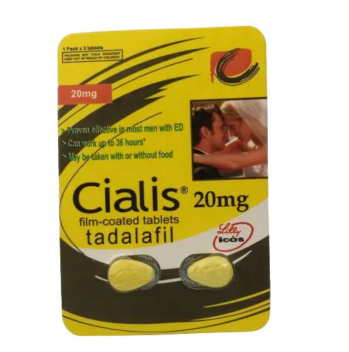 Cialis Tadalafil 20mg Tablets