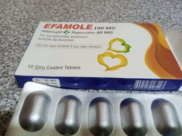 Efamole Sildenafil Dapoxetine Tablets 2