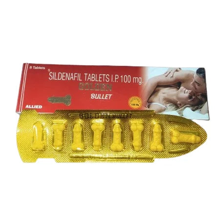 Golden Bullets Sildenafil Tablets