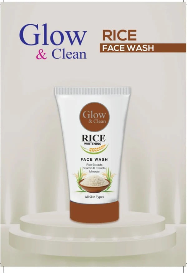 Rice Face Wash – Glow & Clean