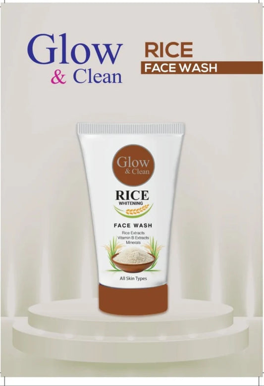 Rice Face Wash – Glow & Clean