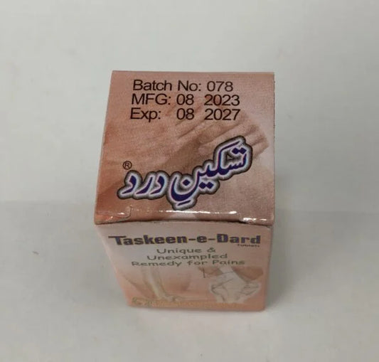 Taskeen e dard Tablets 1