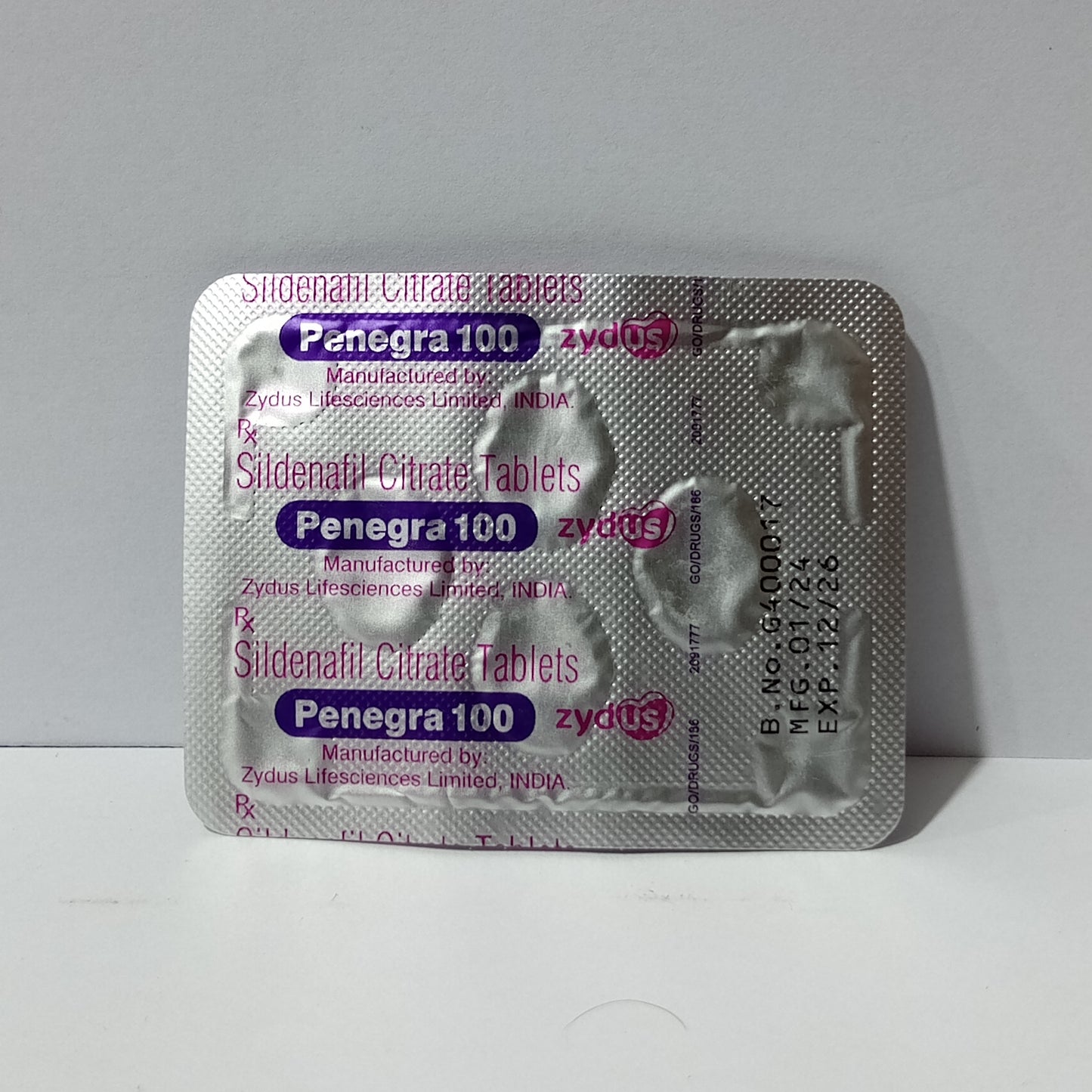penegra zydus tablets