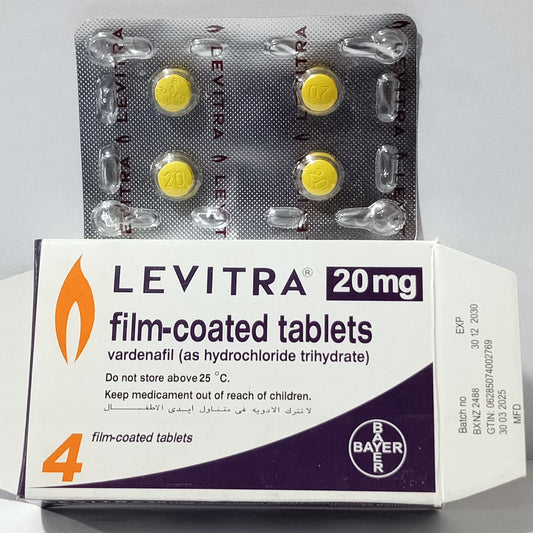 Levitra Tablets Vardenafil 20mg