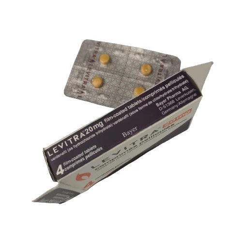 Levitra Vardenafil 20mg Tablets 2