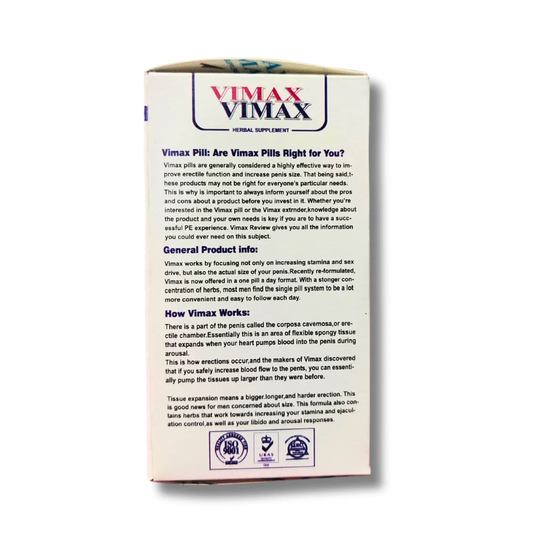 Vimax Enhancement Supplement Capsule 3