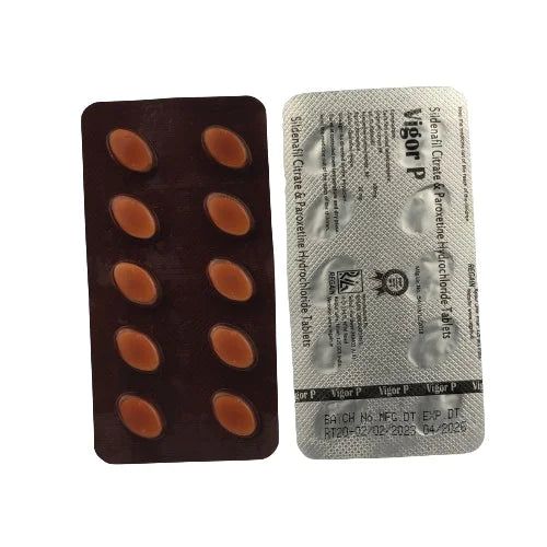 Vigor P Sildenafil & Paroxetine Tablets