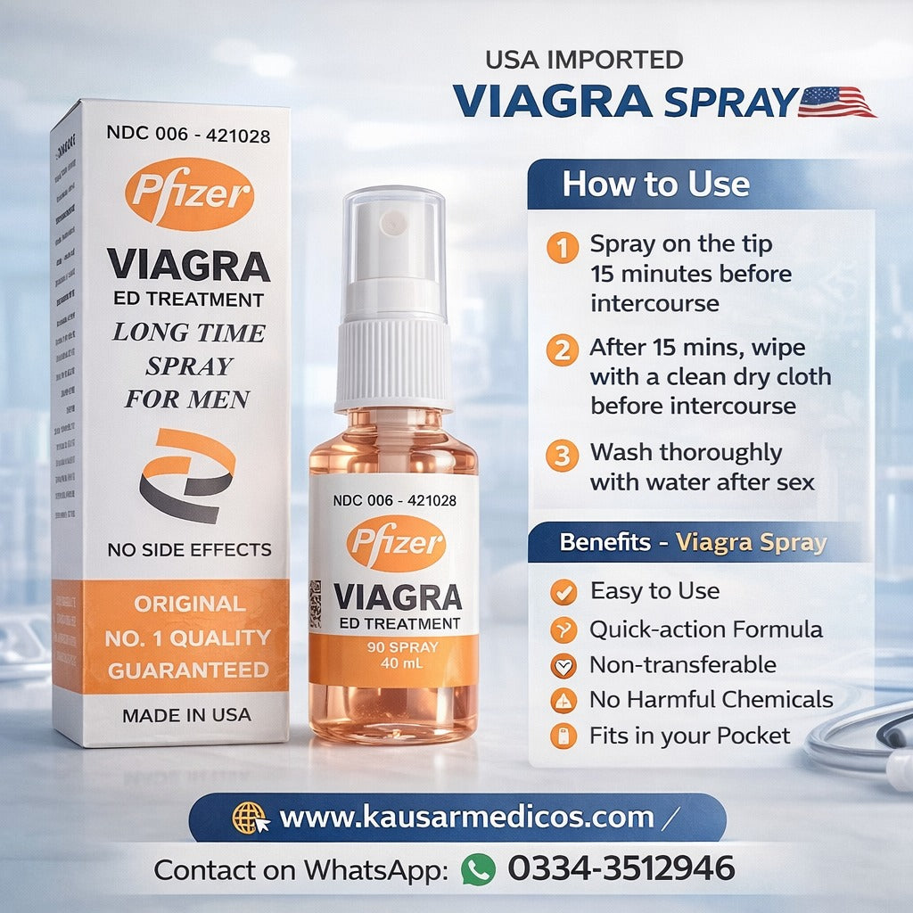 Pfizer Viagra ED Treatment Spray