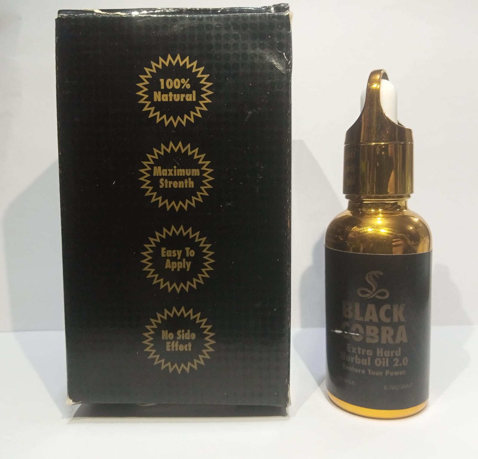 Black Cobra Extra Herbal Oil - Boost Your Male Confidence