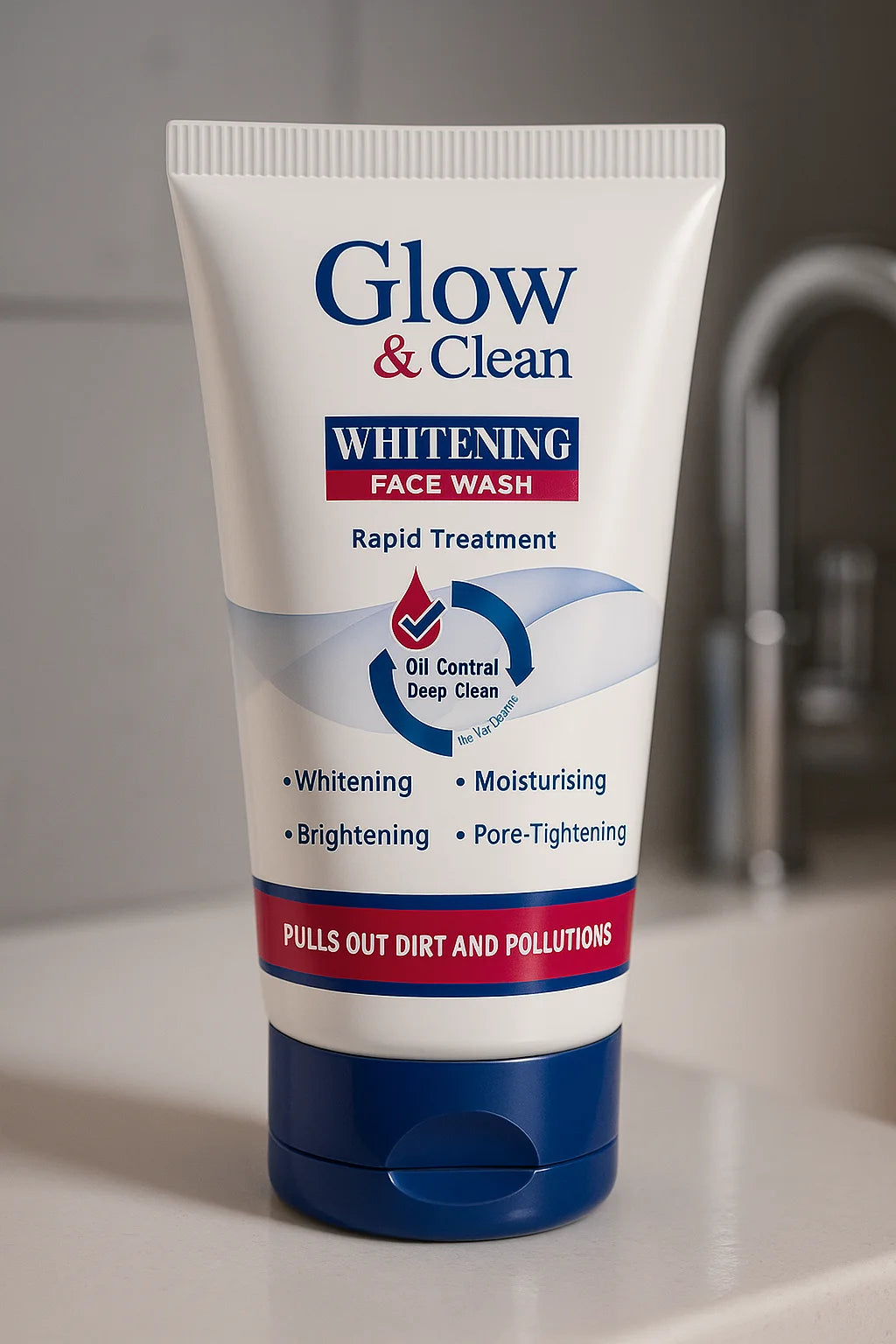 Whitening Face Wash – Glow & Clean