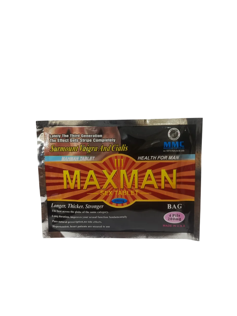 Maxman Sex Tablets Pouch