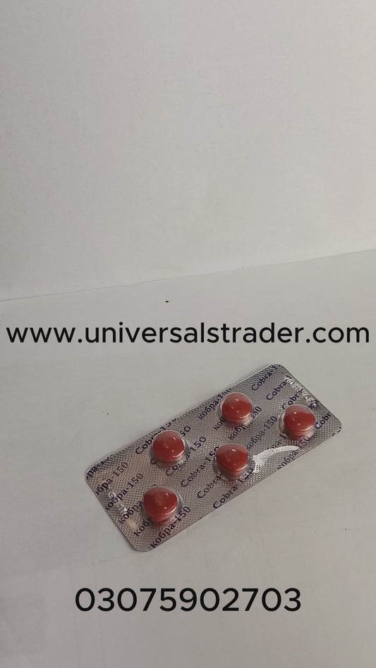 Black Cobra 150 Tablets