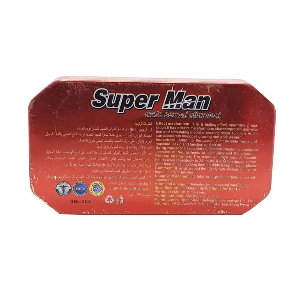 Super Man Sexual tablets 1