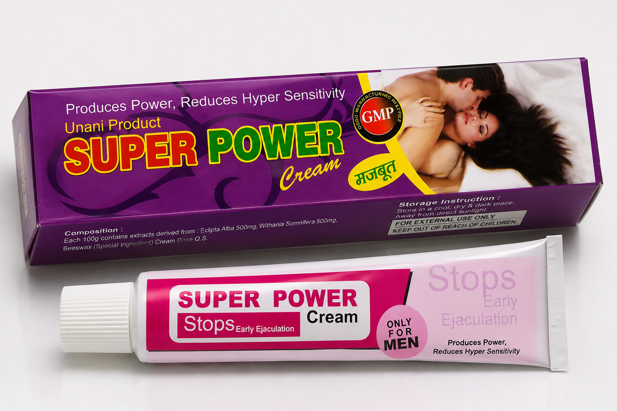 Super Power Cream for Men | Long Delay Timing Cream 5g
